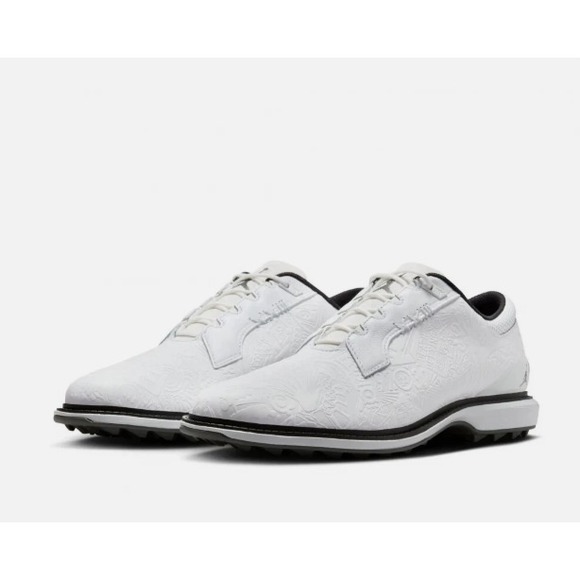Nike Air Jordan ADG 5 'White Black Pure Platinum' FQ6642-102 Men's Size 8